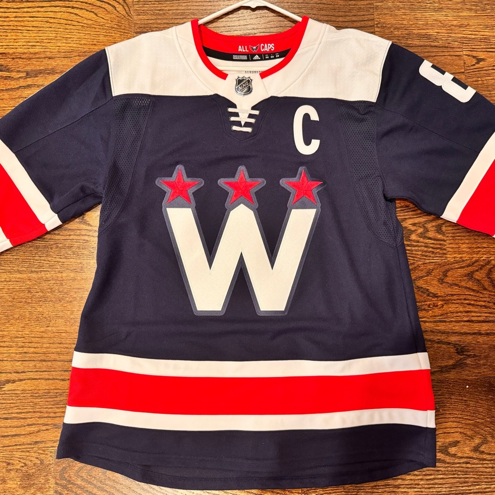Washington Capitals Ovechkin Authentic Jersey